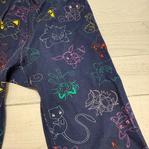 Hanna Andersson hannajams pajama set Pokemon colorful characters 120 6/7 - Picture 6 of 8